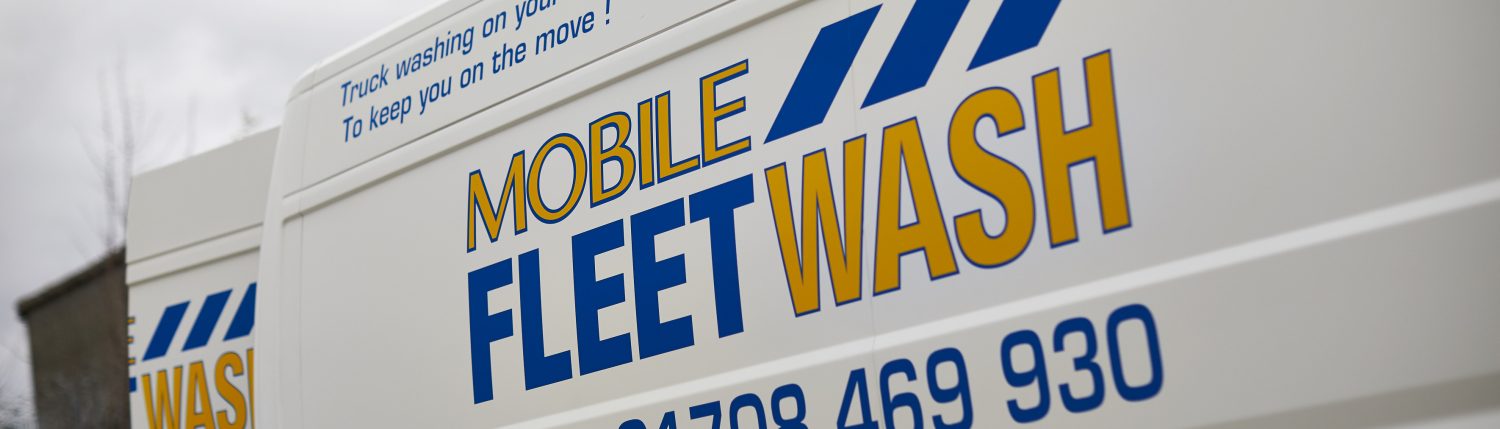 Mobile Fleetwash van